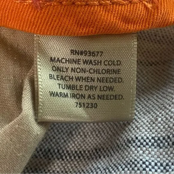 St John's Bay Linen Blend Striped Shorts Size 38 - Picture 5 of 11